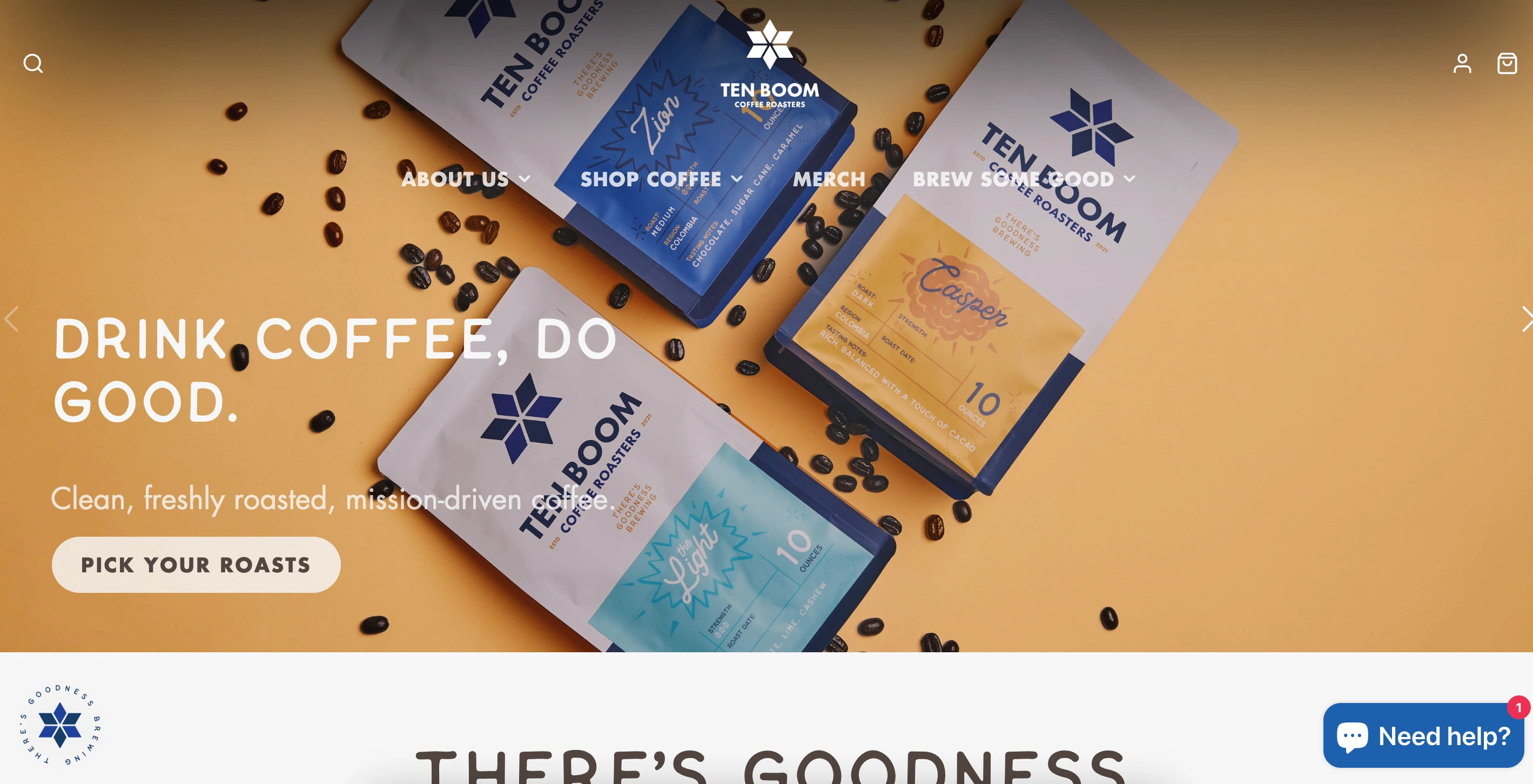 Cover of Ten Boom Coffee Roasters