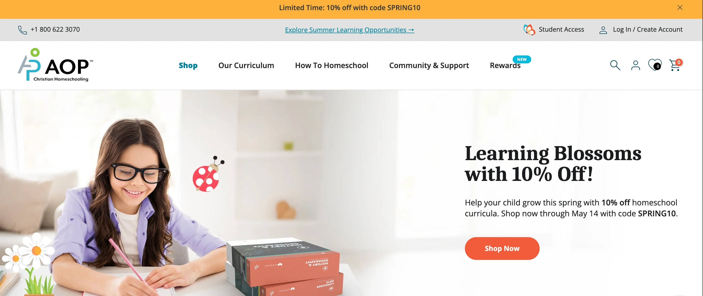 AOP Christian Homeschooling Curriculum (Alpha and Omega)