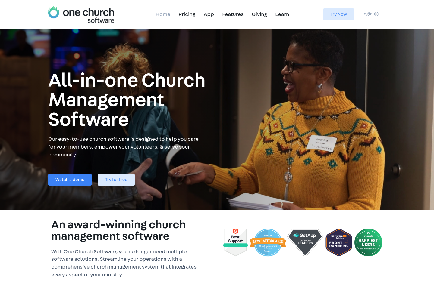One Church Software