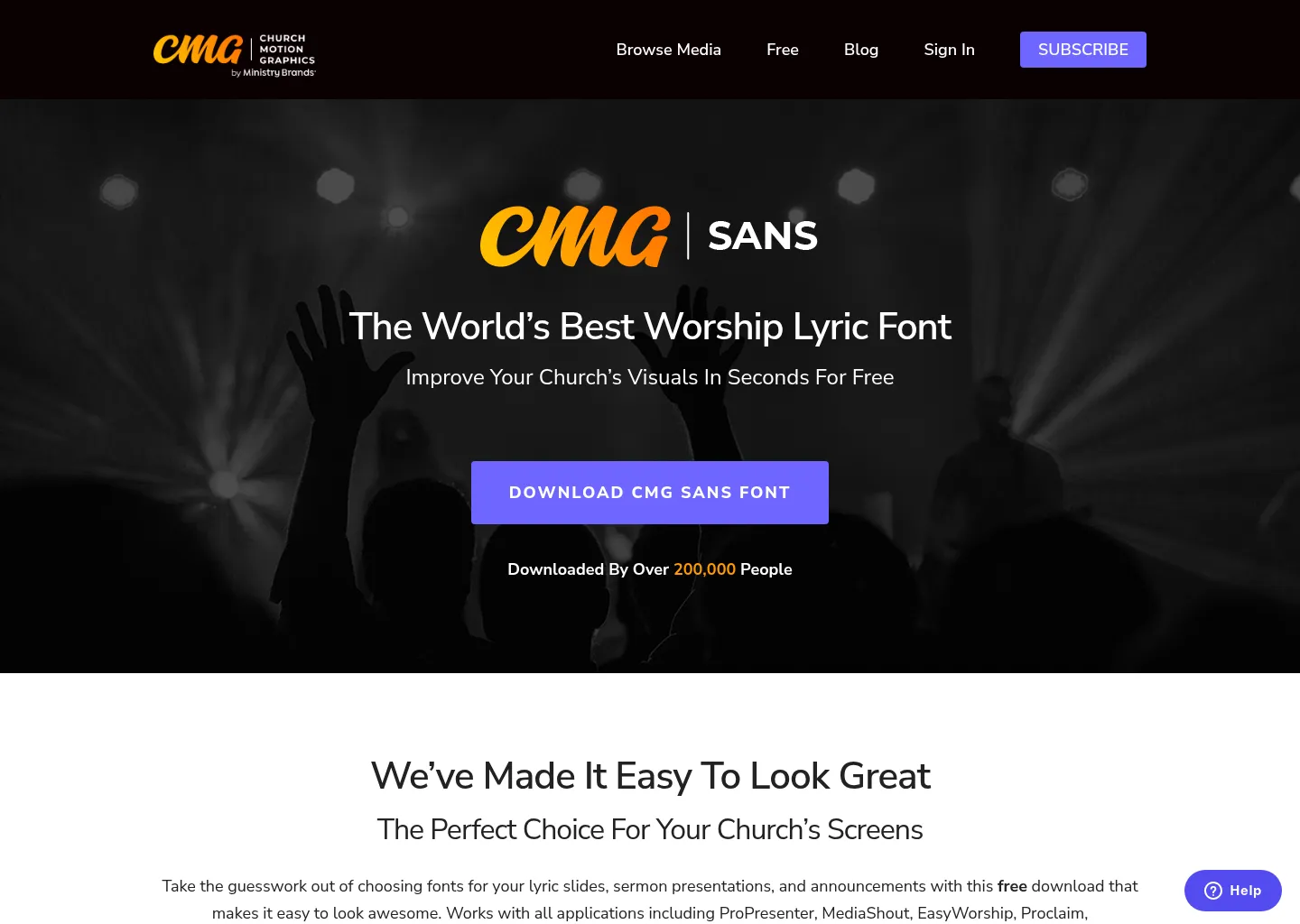 CMG Sans