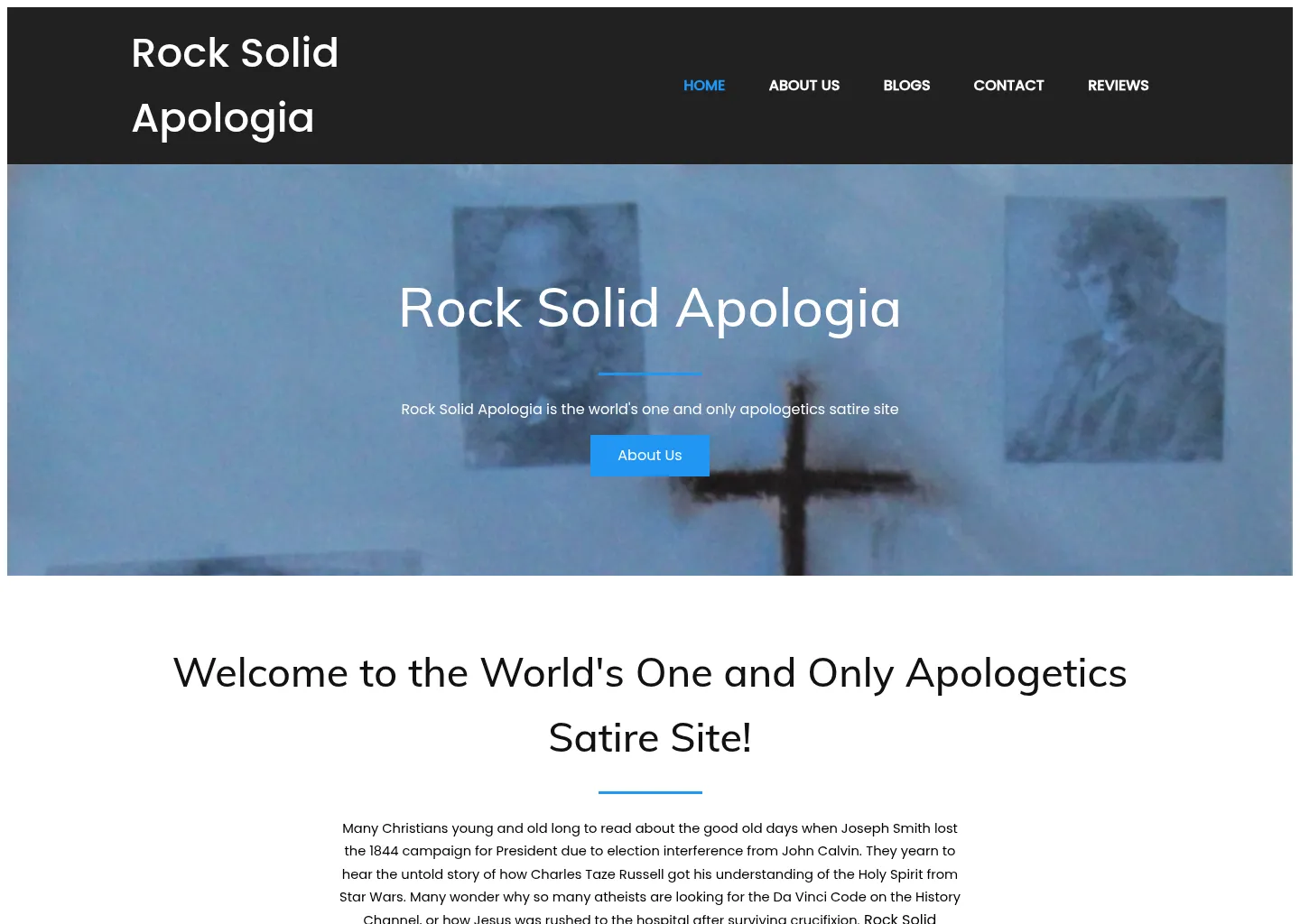 Rock Solid Apologia