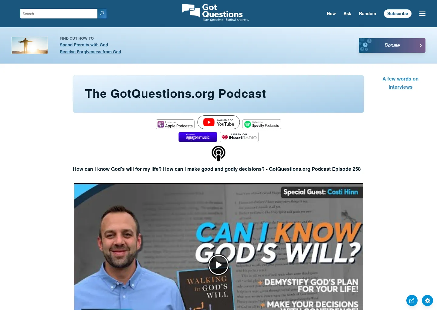 Got Questions? Podcast