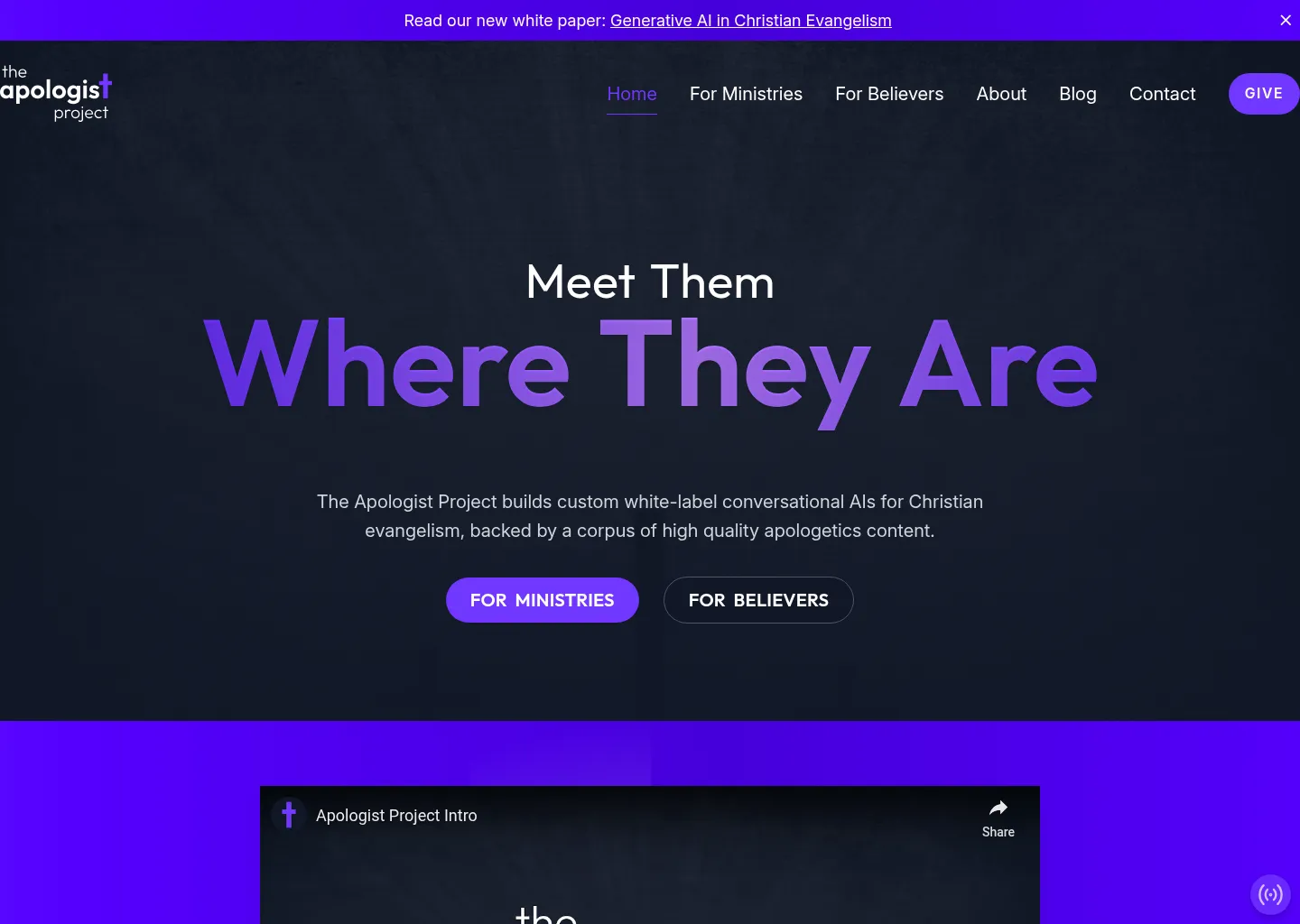 The Apologist Project