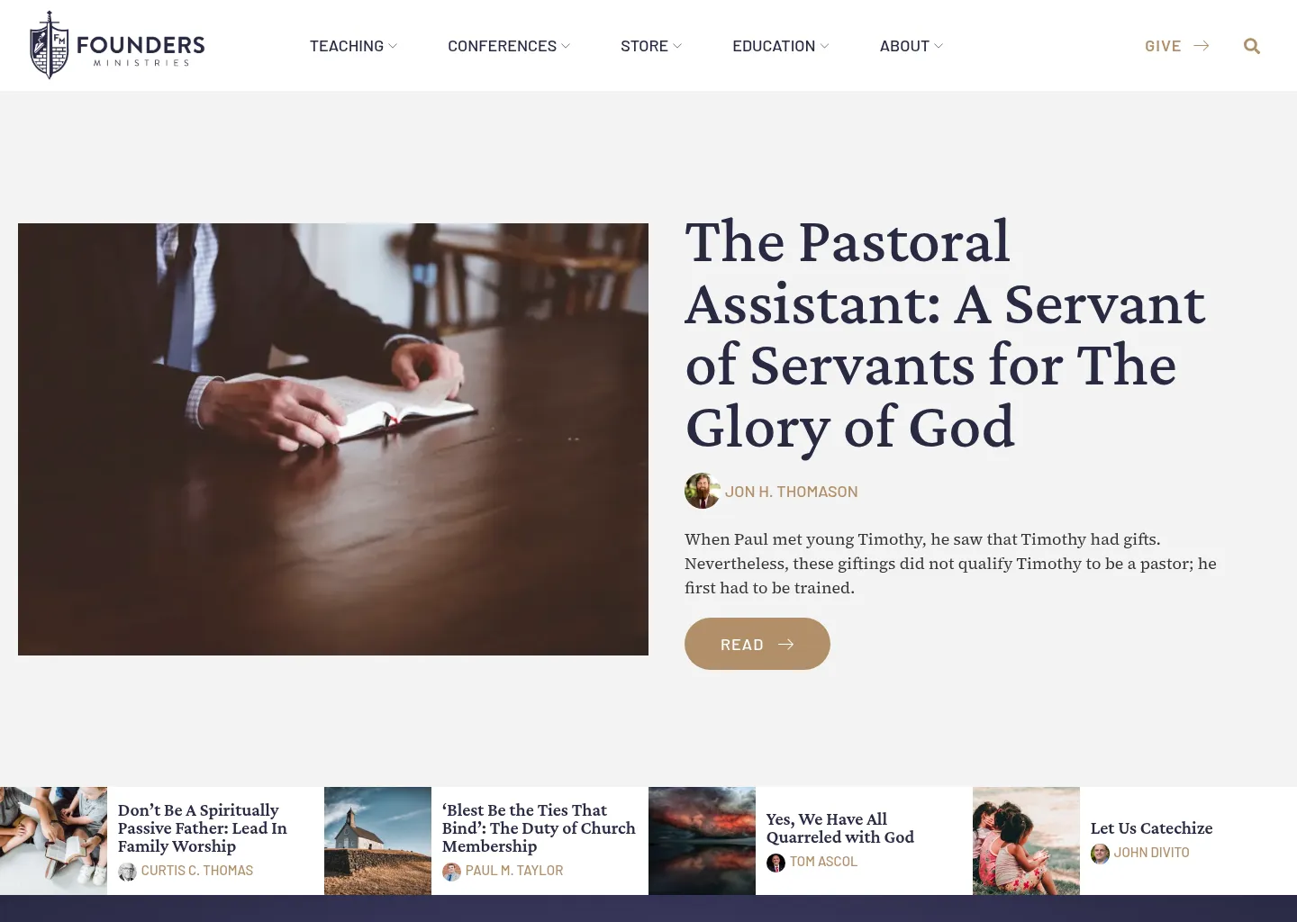 Founders Ministries