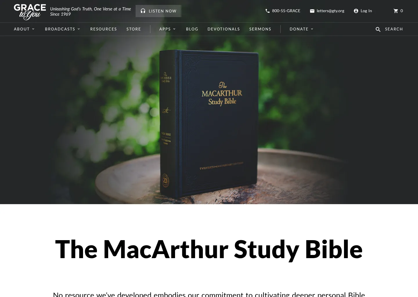 The MacArthur Study Bible