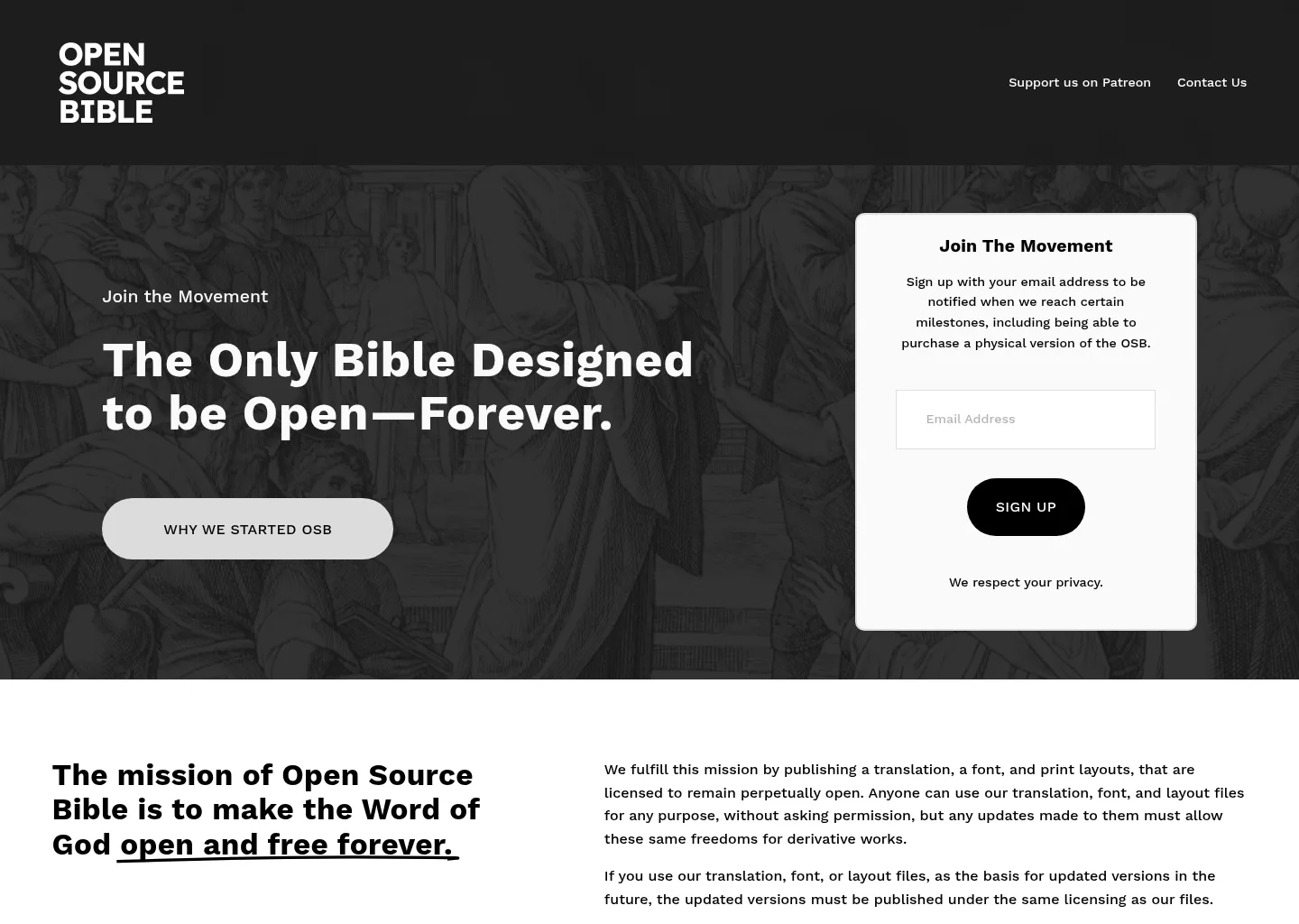 Open Source Bible