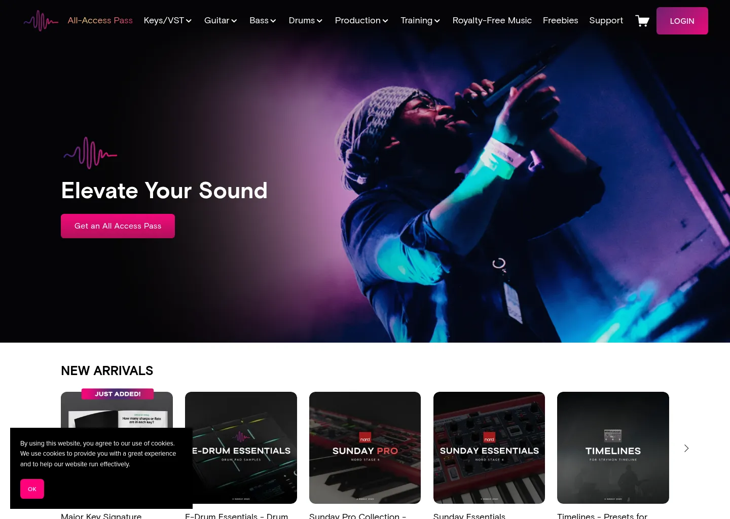 Screenshot of Worship Start: Worship Sounds & Resources for Church