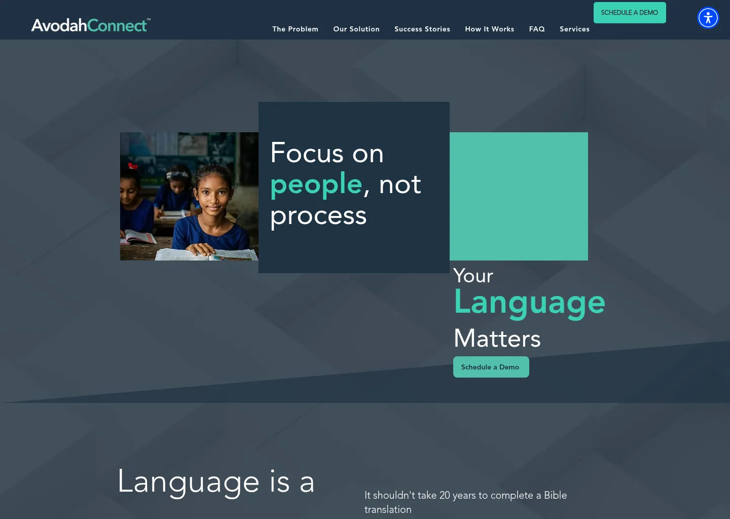Screenshot of AvodahConnect