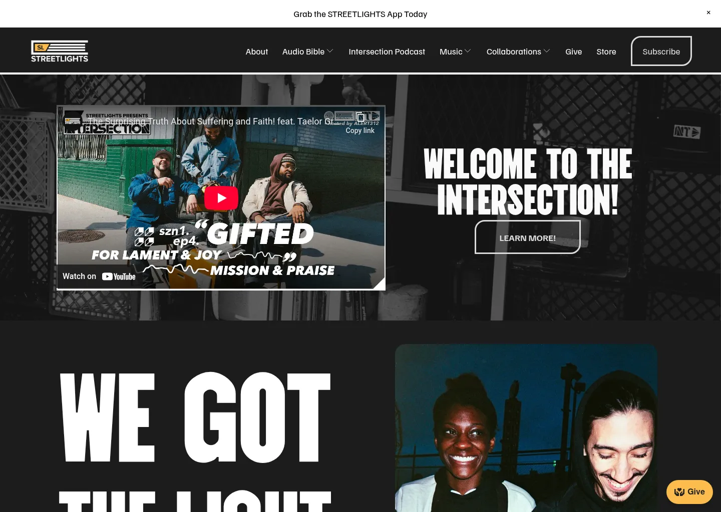 Screenshot of STREETLIGHTS