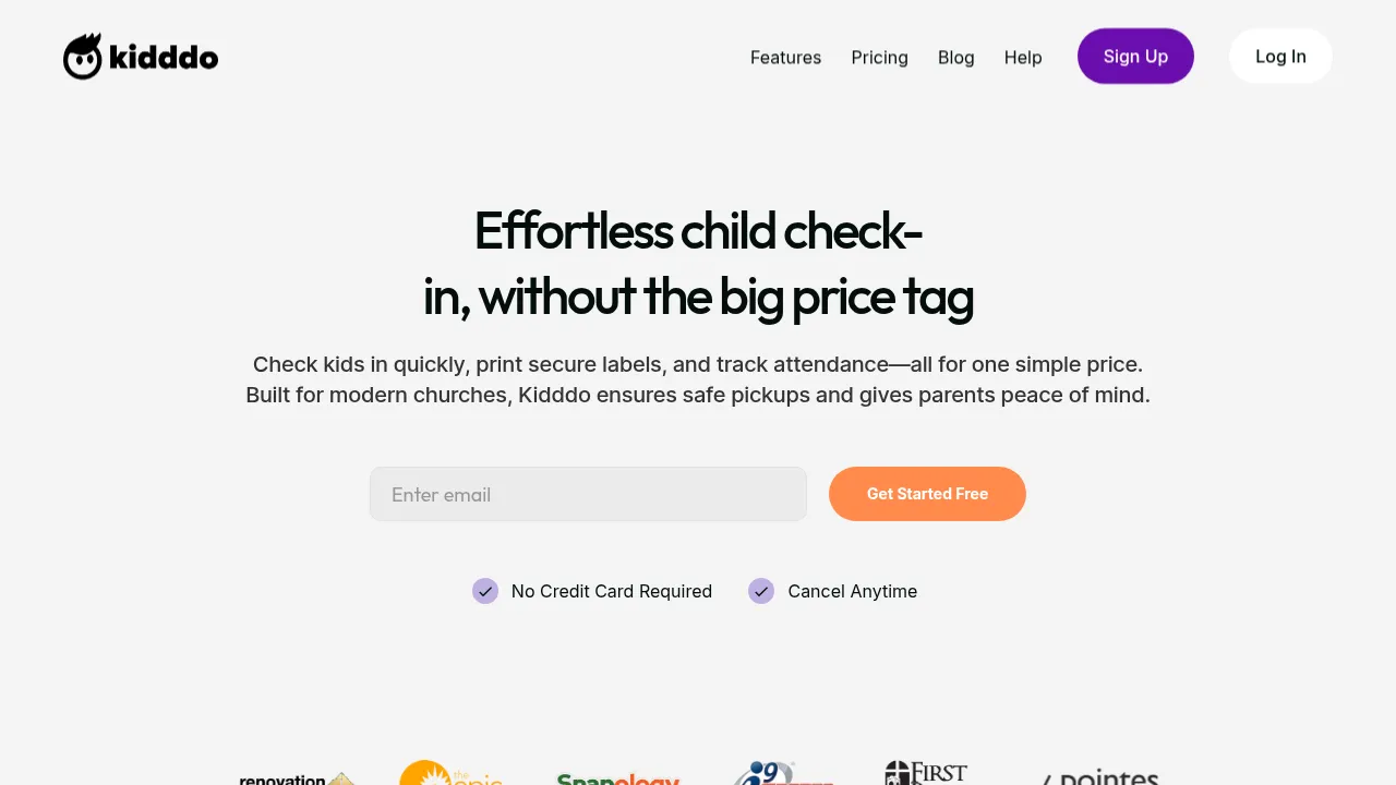 Screenshot of Kidddo