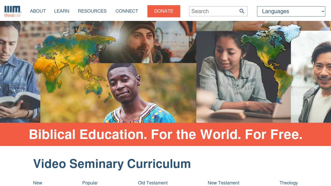 Screenshot of Thirdmill Institute