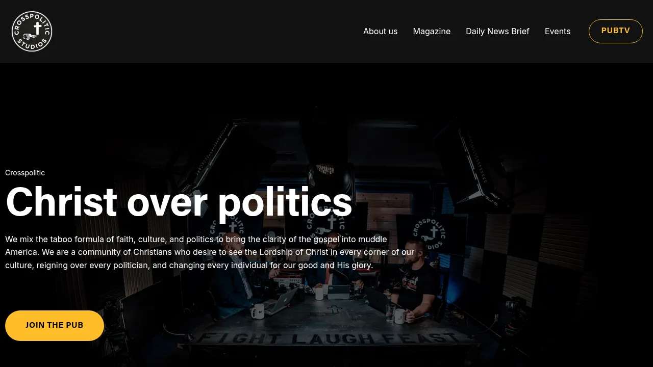 Screenshot of CrossPolitic Studios