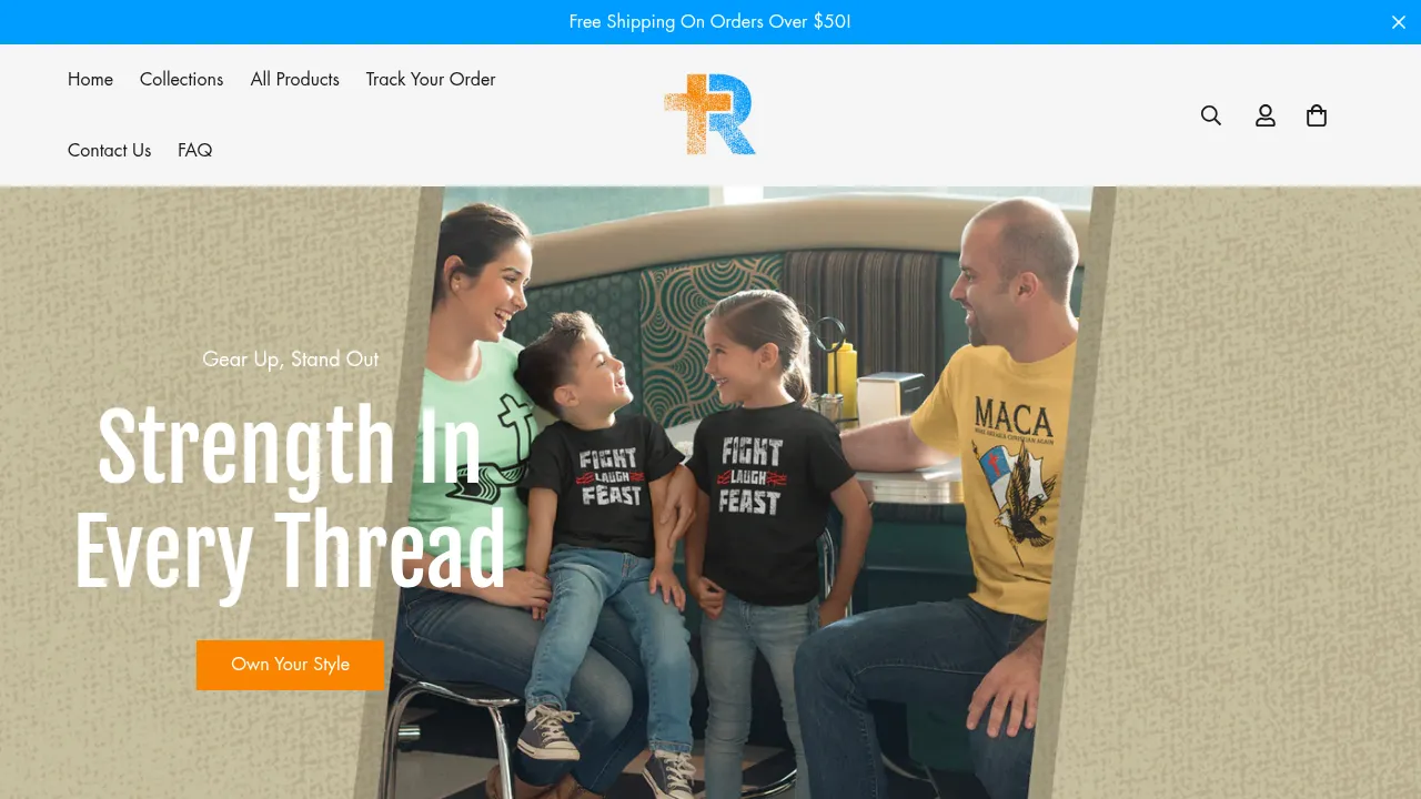 Screenshot of RowdyChristian™