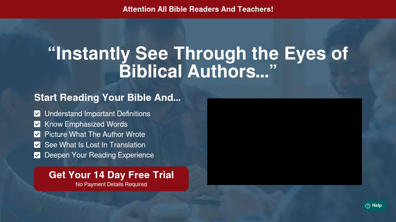 Screenshot of The Discovery Bible