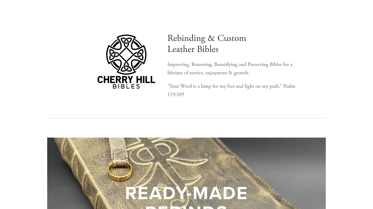 Screenshot of Cherry Hill Bibles