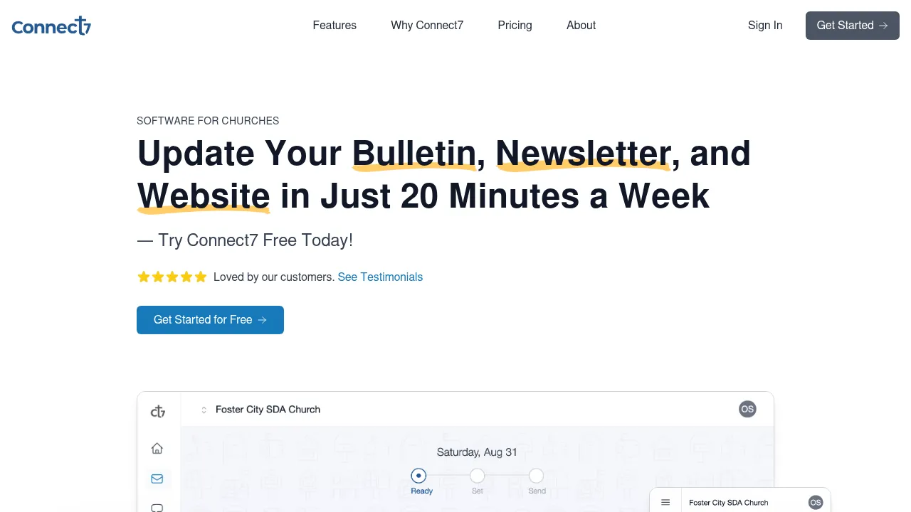 Screenshot of Connect7