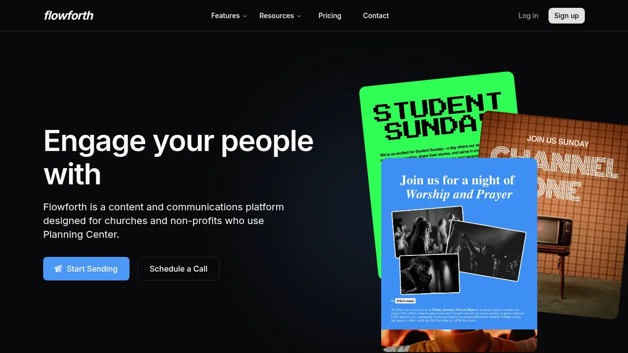 Screenshot of Flowforth