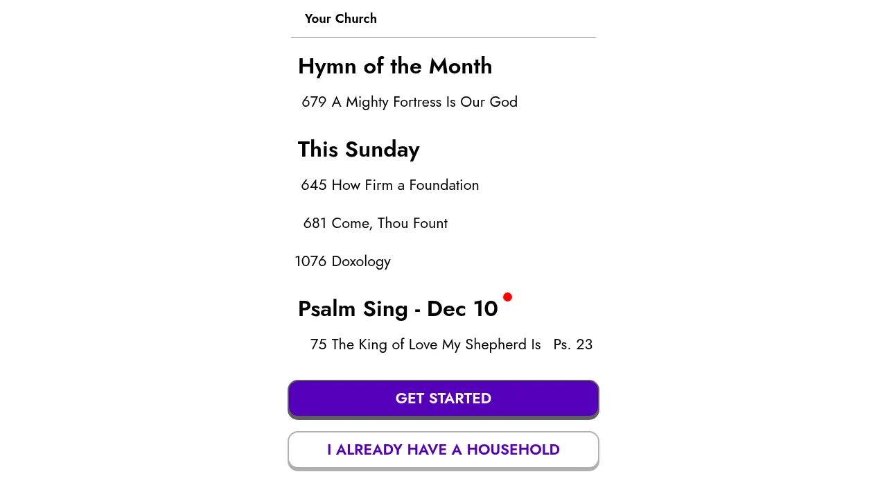 Screenshot of Sing Your Part