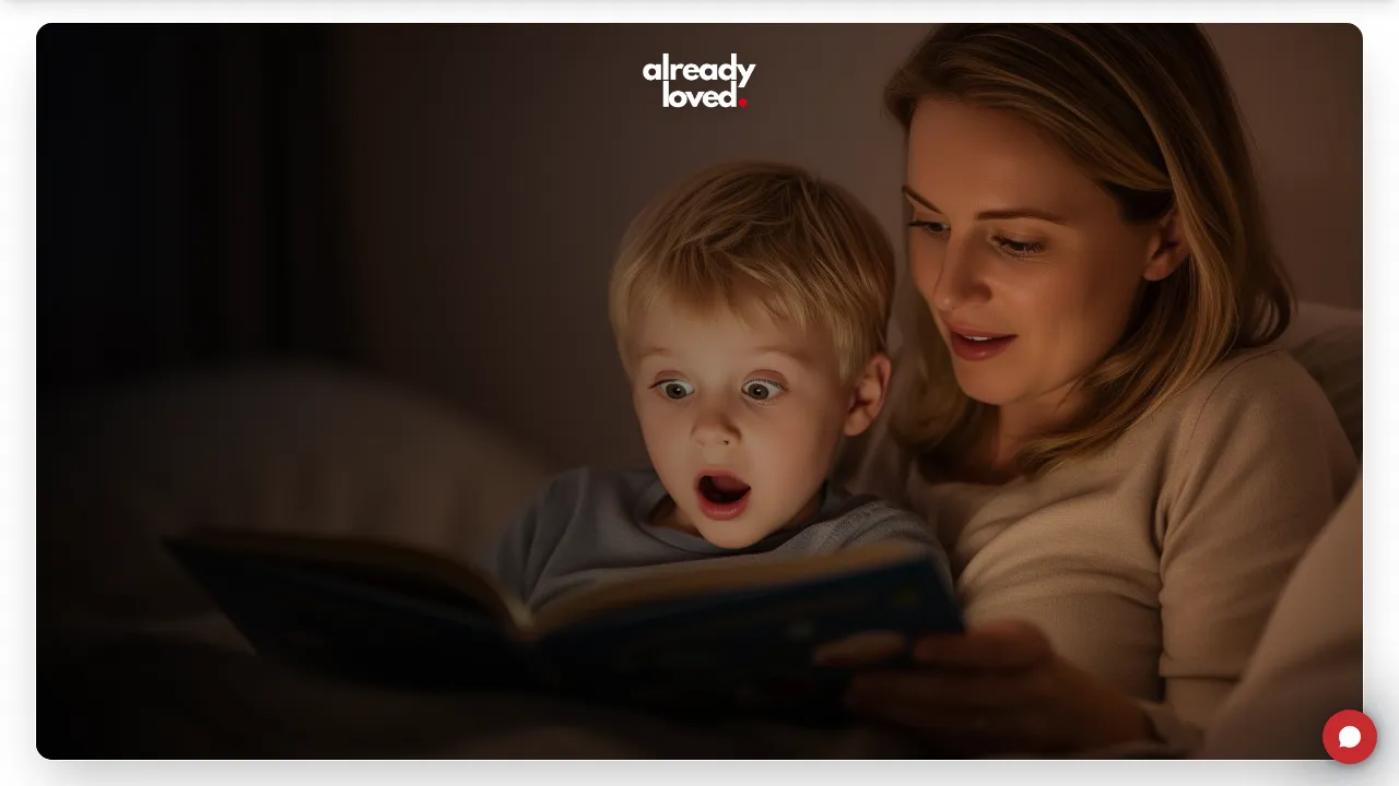 Screenshot of AlreadyLoved Identity Book