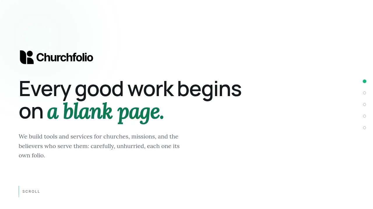 Churchfolio