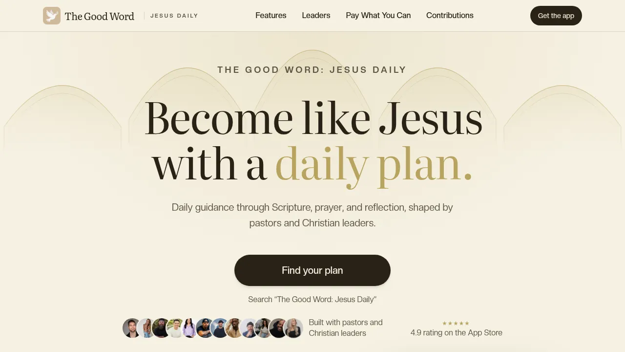 The Good Word: Jesus Daily
