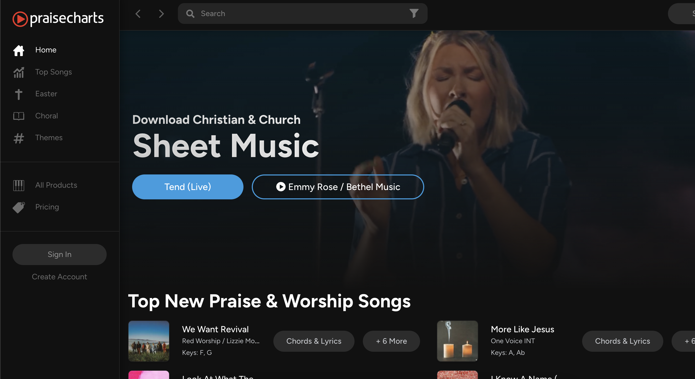 praisecharts
