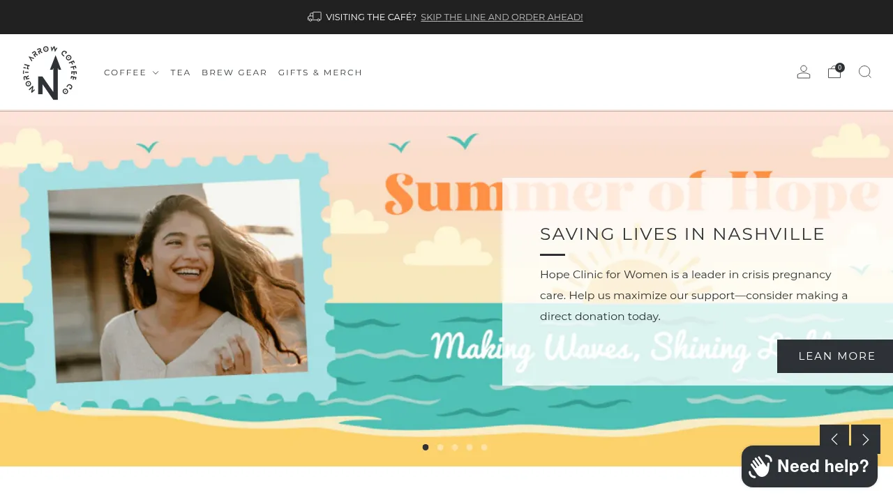 Cover of North Arrow Coffee Company