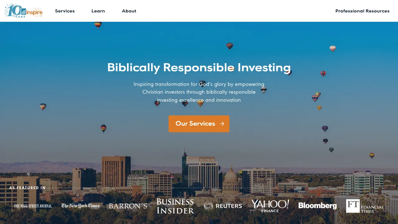 Cover of Inspire Investing