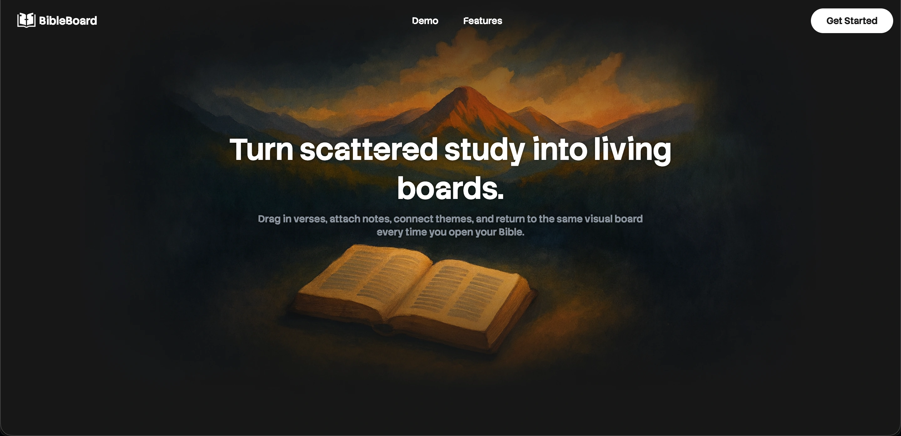 Screenshot of BibleBoard