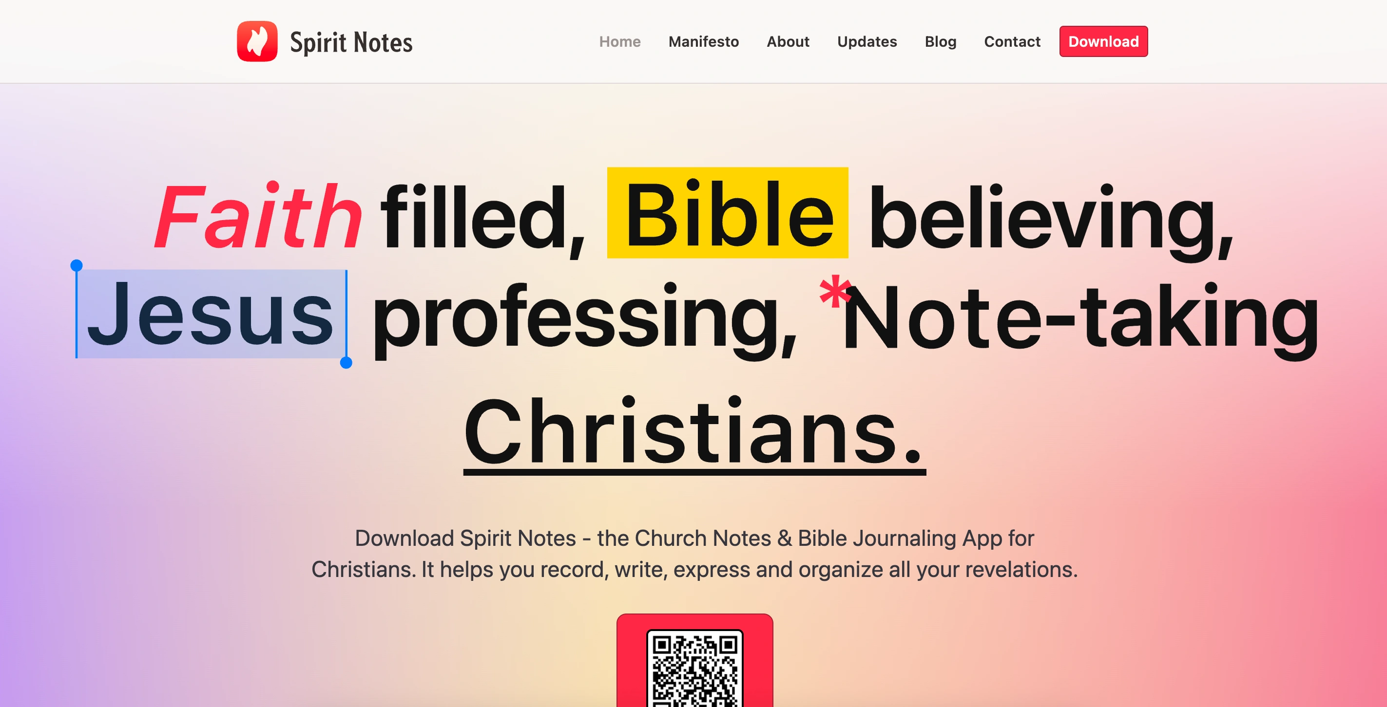 Spirit Notes