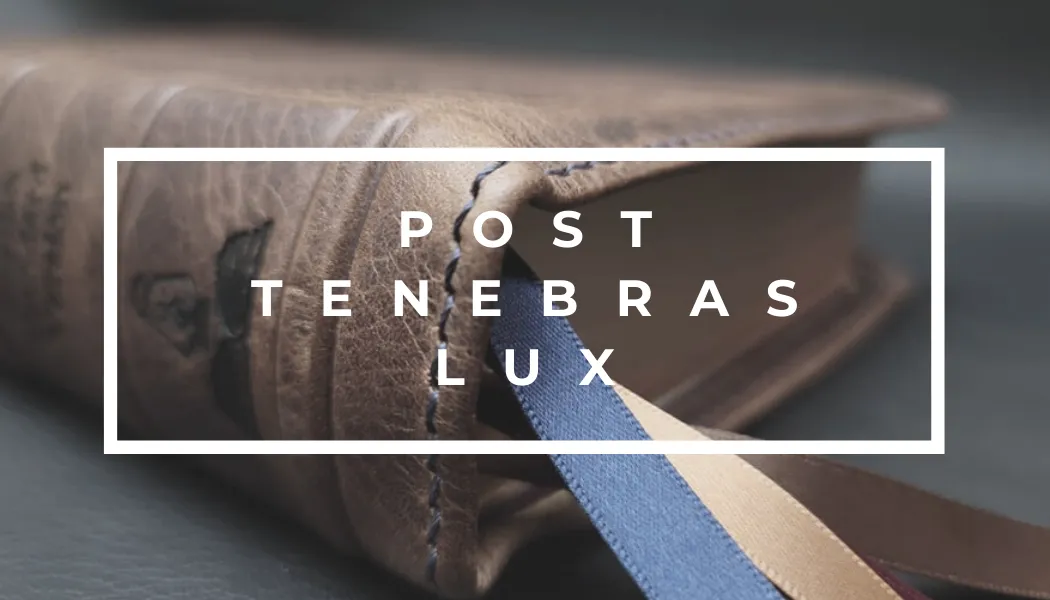 Post Tenebras Lux logo