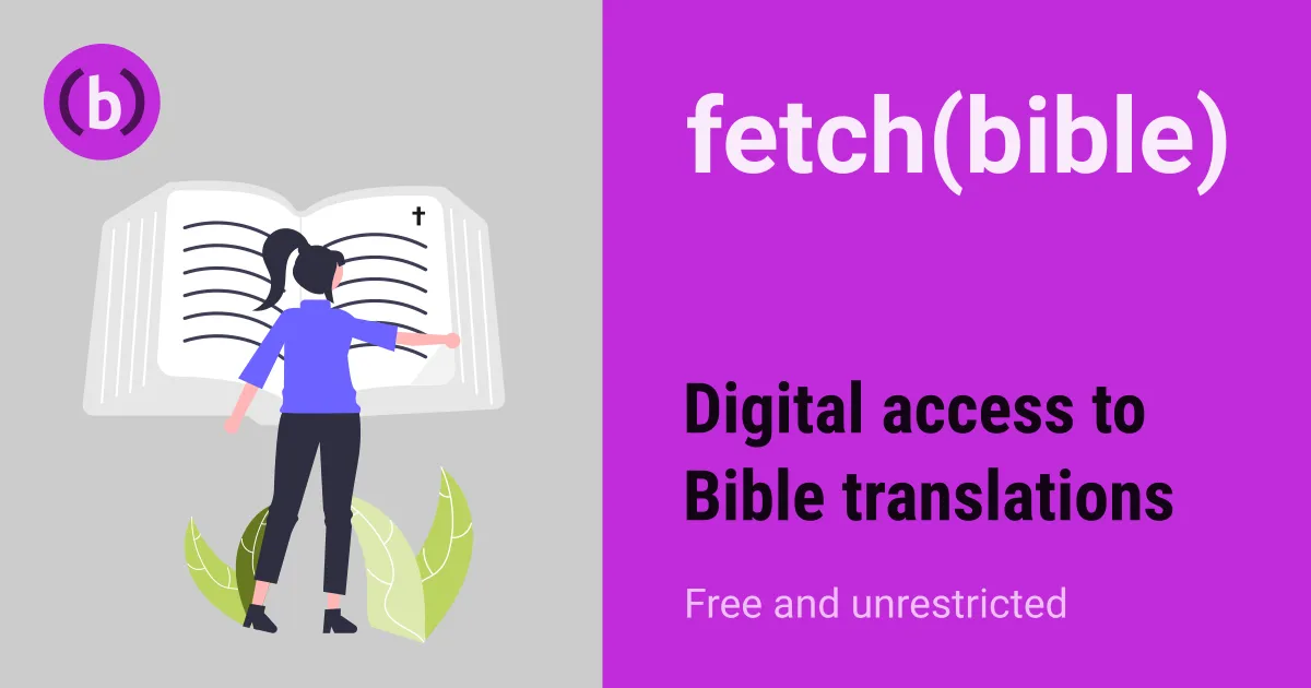 fetch(bible) logo