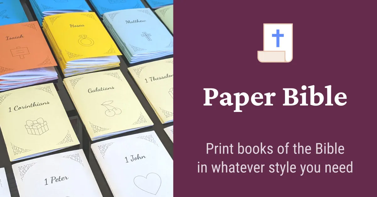 Paper Bible logo