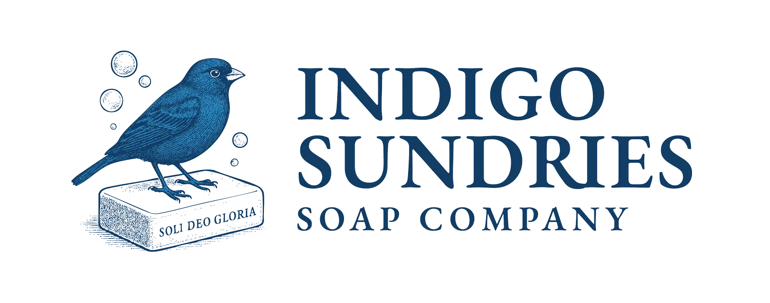 Indigo Sundries Soap Co. logo